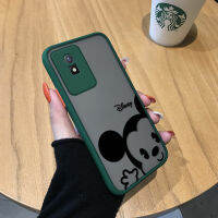 เคส Case4you สำหรับ Vivo Y02A Y02T การ์ตูนมิกกี้เมาส์น่ารักมีน้ำค้างแข็งโปร่งใสเคสใส่โทรศัพท์คลุมทั้งหมดเคสป้องกันกล้อง