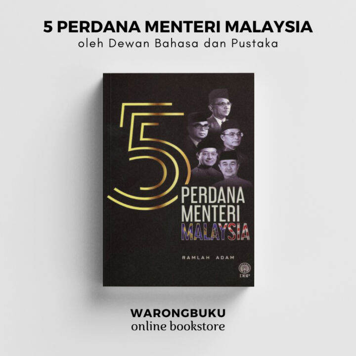 DBP - 5 Perdana Menteri Malaysia (2023) | tokoh negara | buku politik
