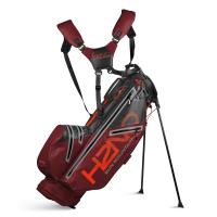 SUN MOUNTAIN ถุงกอล์ฟ 2019 H2NO Lite Stand Bag (รุ่นกันน้ำ) - Black/ Garnet/ Inferno