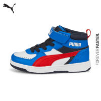 PUMA KIDS - รองเท้าผ้าใบเด็ก Rebound Joy Blocked AC สีขาว - FTW - 38844804