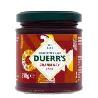 สินค้านำเข้า ♦ (x 2) Duerrs Cranberry Sauce 200g ดูเอ้อร์ ซอสแครนเบอร์รี่