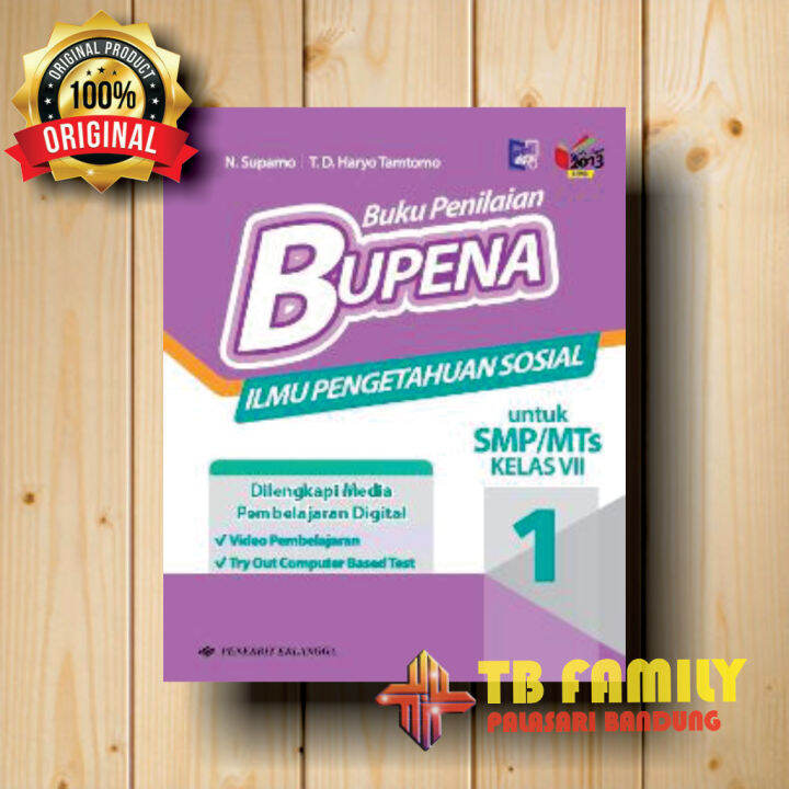 Buku BUPENA IPS SMP Kelas 7 K13N Penerbit ERLANGGA BARU DAN ORIGINAL ...