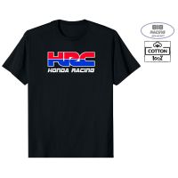 （พร้อมส่ง）T-shirt  เสื้อยืด RACING เสื้อซิ่ง [COTTON 100%] [HRC HONDA RACING]