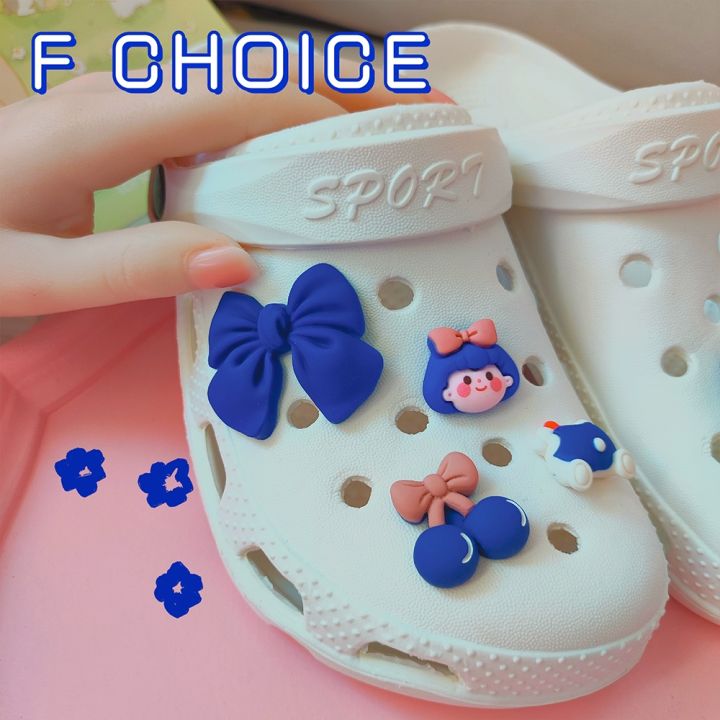 8ชิ้นสาวน่ารัก-crocs-jibz-เสน่ห์ชุด-crocs-โซ่เครื่องราง-crocs-เสน่ห์ชุดอุปกรณ์-crocs