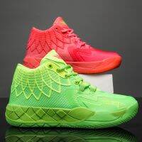 Basketball shoes Male sneaker Outdoor Wear-resistant High-elastic Tennis Air training shoes sports youth shoes