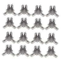 16Pcs Aluminum Profile 2020 Series T-Slot 3-Way 90 Deg Corner Connector