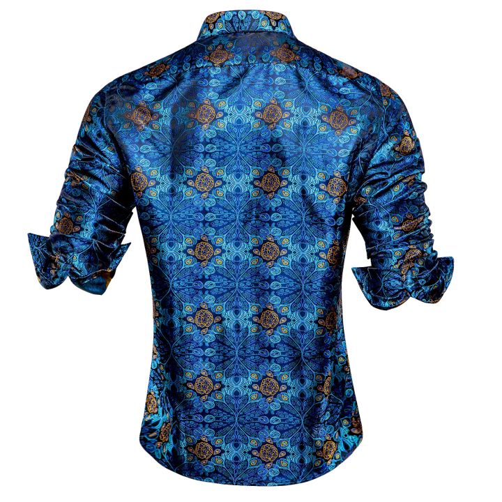 zzooi-jacquard-silk-navy-blue-mens-shirts-long-sleeve-single-breasted-windsor-collar-shirt-casual-blouse-outerwear-wedding-business