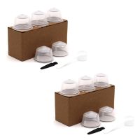 10PCS Reusable Nestle for Coffee Capsule Filter Cup Refillable Filter Basket Caps Reusable Spoon Brush-1