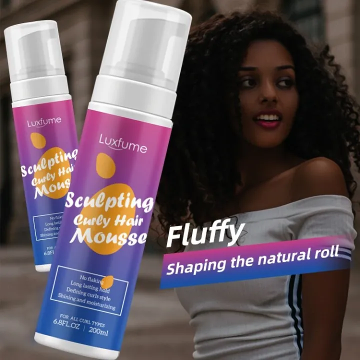 Vuuba Hair mousse curly Hair shaping mousse maintenance roll