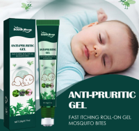 20g Anti-Pruritic Gel Repellent Fast Itching Roll-on Gel for Children Adults Anti-Itching Cream Portable Quick Relief