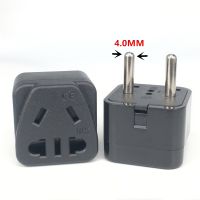 Europe 4.0mm Pins Electrical AC Power Adapter Multifunction Travel Plug Chinese Universal EU AU 2 Pin Travel Adaptor Converter Wires  Leads  Adapters