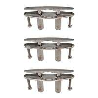 ◄ FYUJDFGF 3Pc 316 Boat Pull Up Mount Lift Cleat Bolts Yacht Boats Accessories 6 Inch