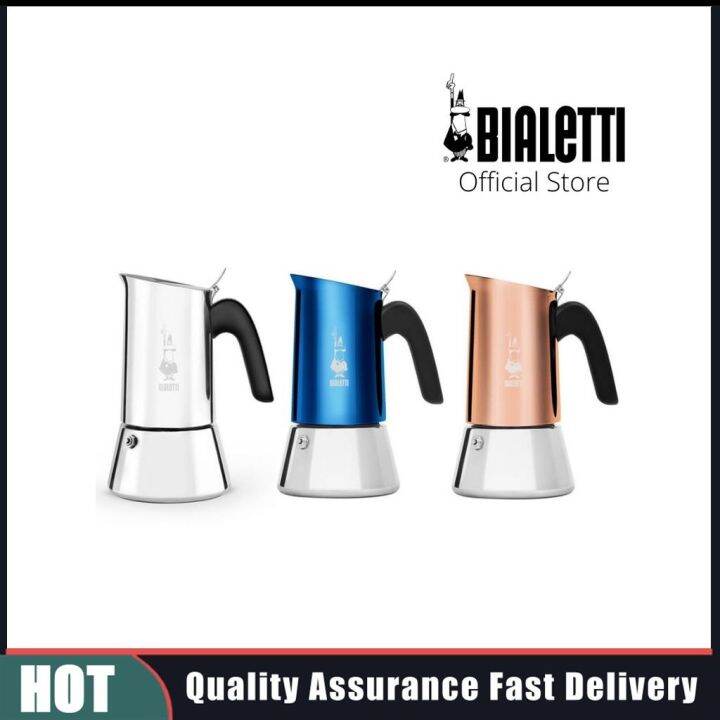 Bialetti New Venus Induction Stovetop Coffee Maker Suitable For