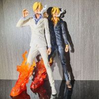 อะนิเมะ One P Iece Sanji รูปการกระทำ Vine Sanji Figma สีดำขาไฟต่อสู้รุ่นตุ๊กตาเก็บของเล่นสำหรับเด็กของขวัญ