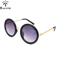 DRESSUUP New Vintage Round Sunglasses Women Brand Designer Retro Round Coating Sun Glasses Female Oculos De Sol Feminino Gafas Cycling Sunglasses