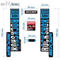 2018 Rockshox SEKTOR Decals จักรยานเสือภูเขาด้านหน้าส้อมสติกเกอร์ MTB จักรยานด้านหน้าส้อม Decals SEKTOR สติกเกอร์