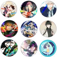 Blue period Cosplay Badge Anime Accessories Hashida Haruka Brooch Pin Backpack Decoration Cartoon Gift Fashion Brooches Pins