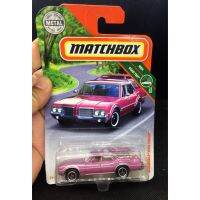 รถเหล็ก รถของ เล่น สีชมพูปนมวง ๆ น่ารัก คลาสิก งานเก่าเก็บน่าสะสม Matchbox 2018 Mattel MBX Road Trip Pink Oldsmobile