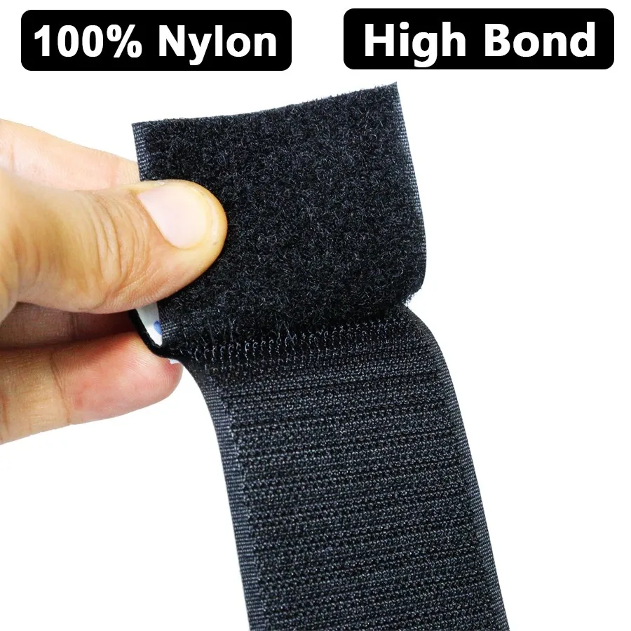 Length 100CM(39.37inches) Strong Self Adhesive Velcro Tape Hook