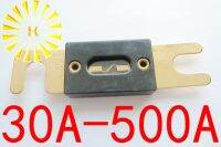 【100%-original】 ฟิวส์ไฟสเตอริโอติดรถยนต์สีดำ80A 70A 50A 40A 10ชิ้น200A 300A 30A 400A 32V สีดำระบบเสียงสเตอริโอสำหรับรถยนต์