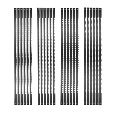 Scroll Saw Blades,Fretsaw Blade,Scroll Saw Blades,Scroll Saw Blades with Pin, 10/15/18/24 Teeth,Suitable for Woodworking