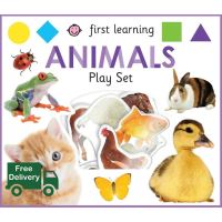 Limited product หนังสือนิทานภาษสอังกฤษ First Learning Animals Play Set (First Learning Play Sets)