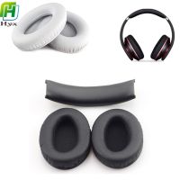 For Studio1 Replacement Ear Pads Or Headband Cushion for Beats By Dr Dre Studio 1.0 Headphone White/Black Earmuffs Sponge Cover