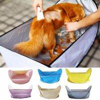 Portable Folding Pet Shearing Basket for Shaving Trimming Cleaning Cat Dog Long Hair Household Pet Grooming Cleaning Supplies