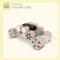 PlanToys Stacking Wheels ของเล่นไม้รถเรียงซ้อน ของเล่นเด็ก 12 เดือน