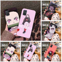 Casing หรับ iPhone 11 12 Mini X Xs XR Pro Max 6+ 6s+ 7+ 8+ 6 7 8 Plus 5 5s SE 2020 56YF Nezuko Kamado demon slayer Anime Pattern Phone เคสโทรศัพท์ อ่อนนุ่ม TPU Black ปก