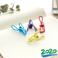 1pc Quilt Clip Sock Windproof Clothespin Colorful Small Drying Sun Fixing Metal Wire Random Color