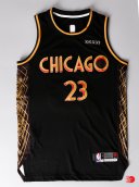 Bộ quần áo bóng rổ NBA Jersey Chicago Edition - IN CHUYỂN NHIỆT