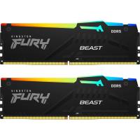 KINGSTON FURY BEAST 16GB (8X2/5600) DDR5 KF556C40BBAK2-16 RGB BK ME1-001096