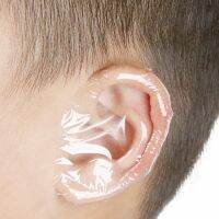 【YF】 20/60pcs Disposable Waterproof baby Ear Protector Swimming Cover Caps Salon Hairdressing Dye Water Shampoo Shower Care