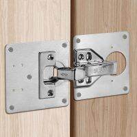 Stainless steel hinge fixed plate cupboard door cabinet hinges repair installercabinet repair damage to the universal