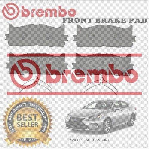 BREMBO Lexus ES350 GSV60R Front Rear Disc Brake Pad Lazada