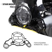 สำหรับ Husqvarna Norden 901 Norden901 2022-อุปกรณ์เสริมไฟหน้าหลอดไฟหน้าฝาครอบอุปกรณ์ปกป้องป้องกันตะแกรงป้องกัน