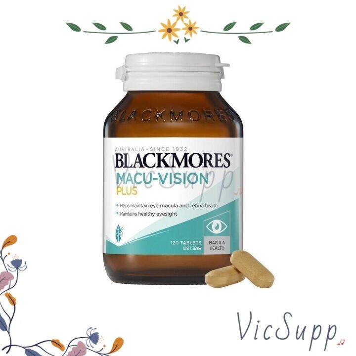 BLACKMORES Australia Eye Support Bilberry 30 / Lutein Defence 60 / Macu