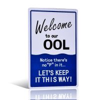 Welcome to our ool Vintage Tin Sign Bar Pub Garage coffee Home Decor Decorative Nails Screws Fasteners