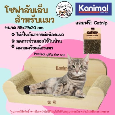 31A #มีโค้ดส่งฟรี สิงโตนำโชค Kanimal คานิมอล ที่ลับเล็บแมว รุ่นโซฟา ของเล่นแมว ที่ฝนเล็บแมว กระดาษลับเล็บ กระดาษลูกฟูก ฟรีกัญชาแมว บริการเก็บเงินปลายทาง สำหรับคุณ