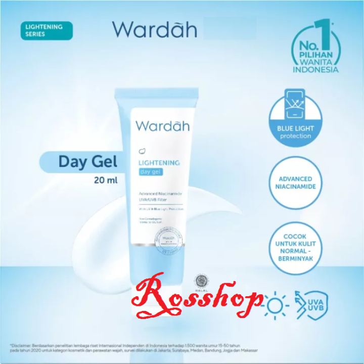 Wardah Lightening Day Gel 20ml Lazada Indonesia