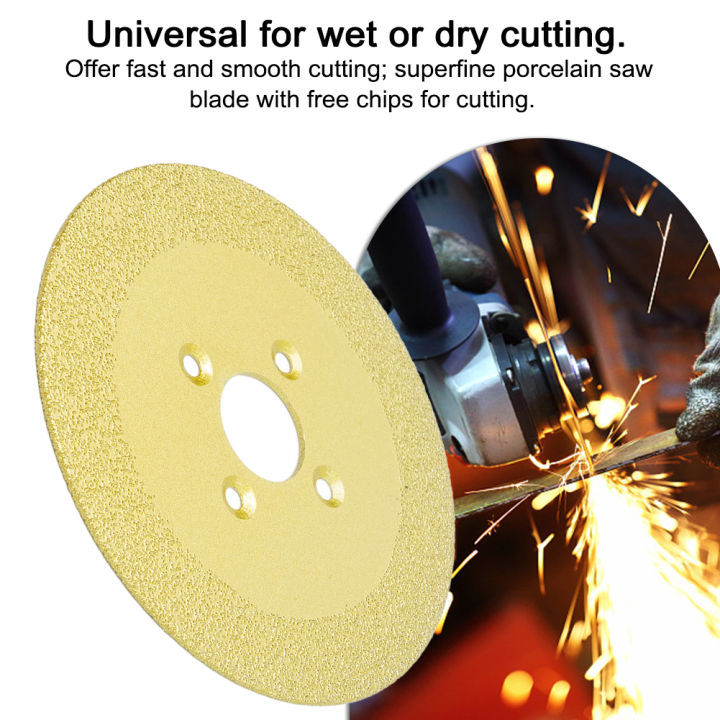 Diamond Cutting Disc Saw Blade Metal Cutting Disc For Brazing Iron Rebar Stainless Steel Ceramic