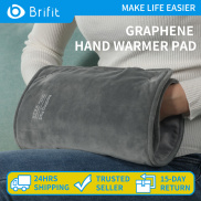 Brifit Graphene Plush Electric Blanket Portable USB Heated Hand Warmer Pad