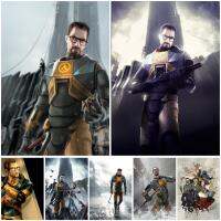 Half Life โปสเตอร์ Canvas Art พิมพ์ Modern Wall Decor สำหรับห้องนอนครอบครัว HEV Charger