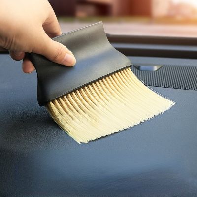 【YF】 Car No Scratch Interior Cleaning Brush Long Soft Bristle Detail Tool Air Outlet Dust