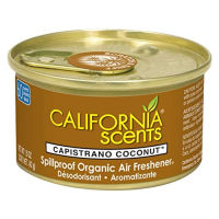 California Scents California Scents Spillproof Can Air Freshener Odor Neutralizer, Capistrano Coconut, 1.5 Ounce Canister (Pack of 4)