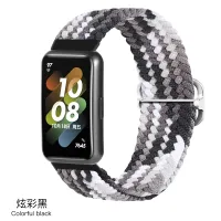 【Jump】สายรัดสำหรับ Huawei Band 7สร้อยข้อมือสายรัดไนลอน Honor 7 Nfc SmartWatch สายรัดข้อมือรุ่นปรับทอสไลด์หัวเข็มขัดห่วง