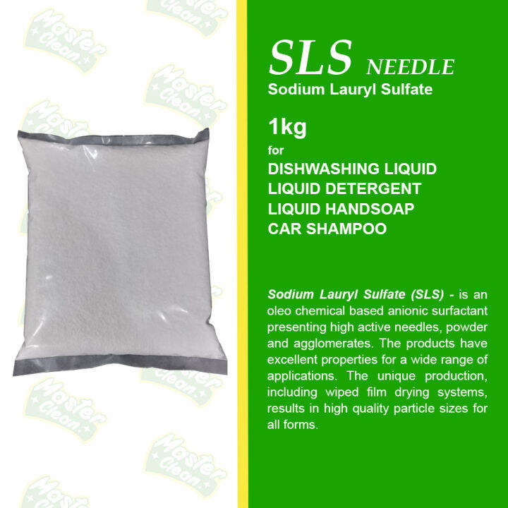 Sodium Lauryl Sulfate (SLS), Surfactant - 1 KILO | Lazada PH