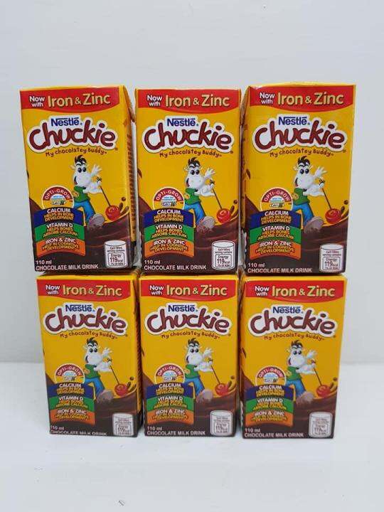Nestle CHUCKIE Chocolate Milk Drink (24 pieces x 110 ml) Lazada PH