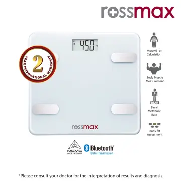 Rossmax Wf260 Body Fat Monitor Scale - Alpro Pharmacy